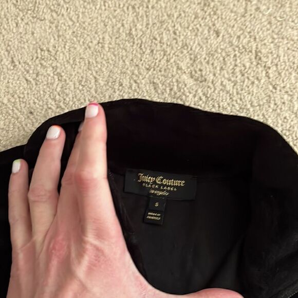 Juicy Couture Velour Zip Up Small New - Picture 3 of 4